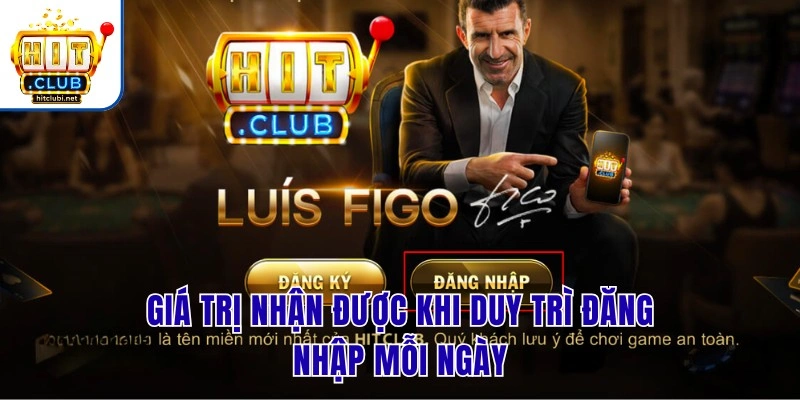 Đăng Nhập Hit Club - Hướng Dẫn Thực Hiện Cho Người Mới 2026 Giá trị nhận được khi duy trì đăng nhập mỗi ngày
